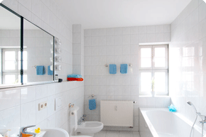 Badezimmer der Ferienwohnung